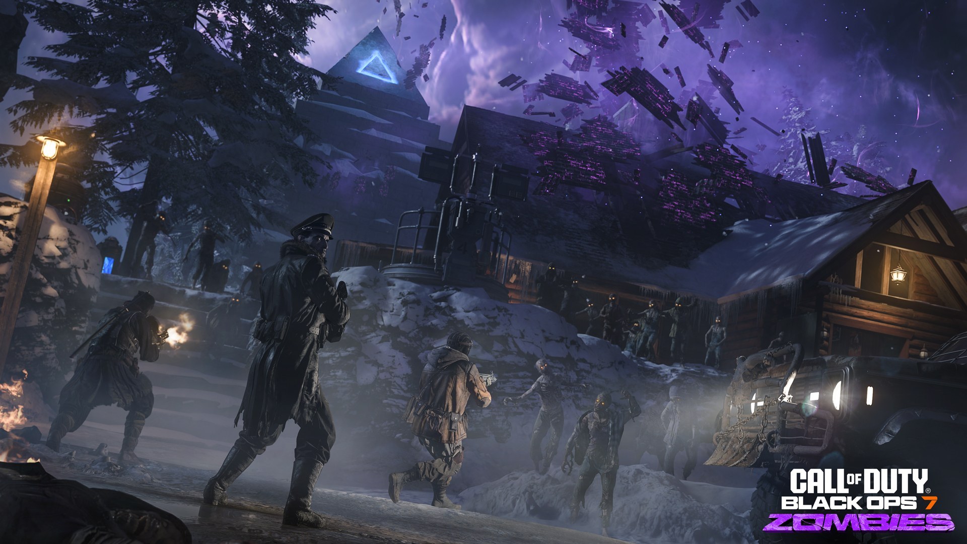 Ashes of the Damned en Black Ops 7 — vista del mapa
