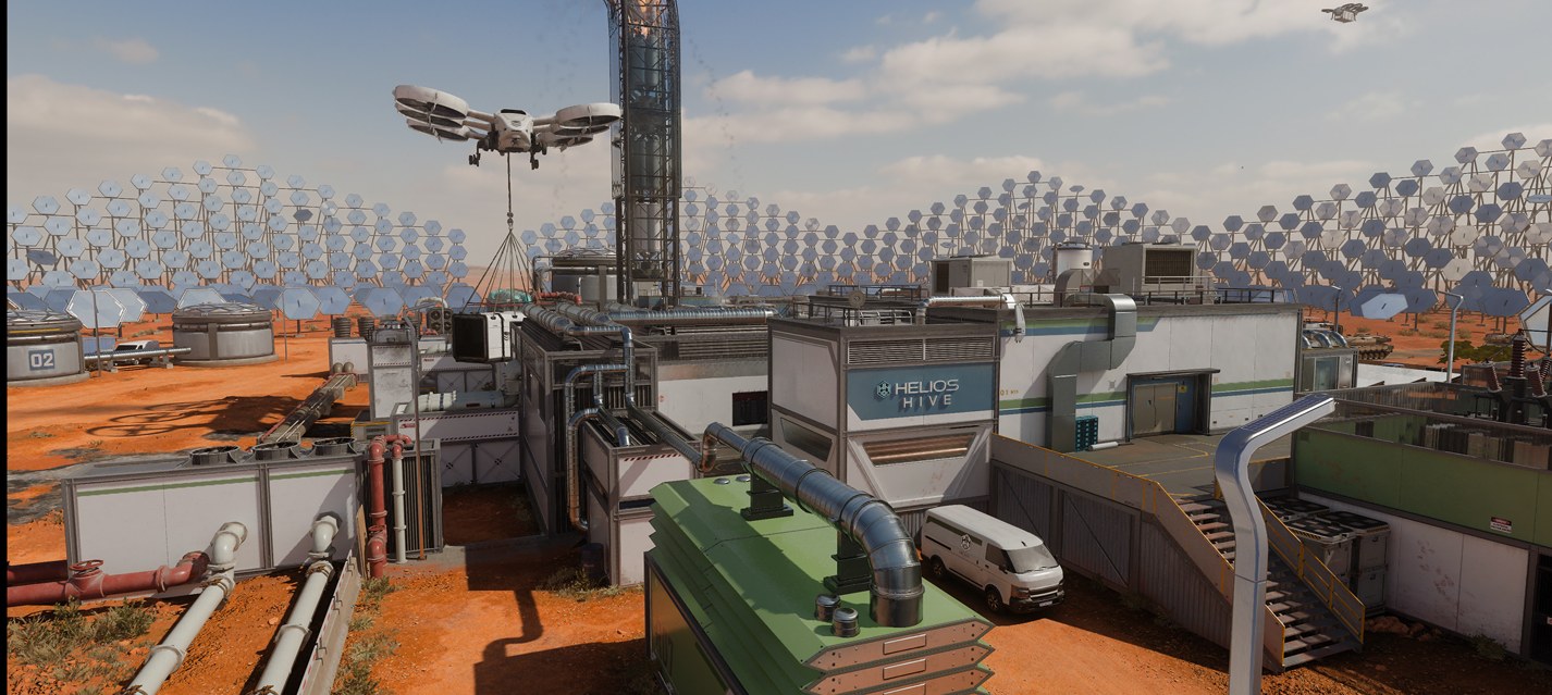 Exposure en Black Ops 7 — vista del mapa
