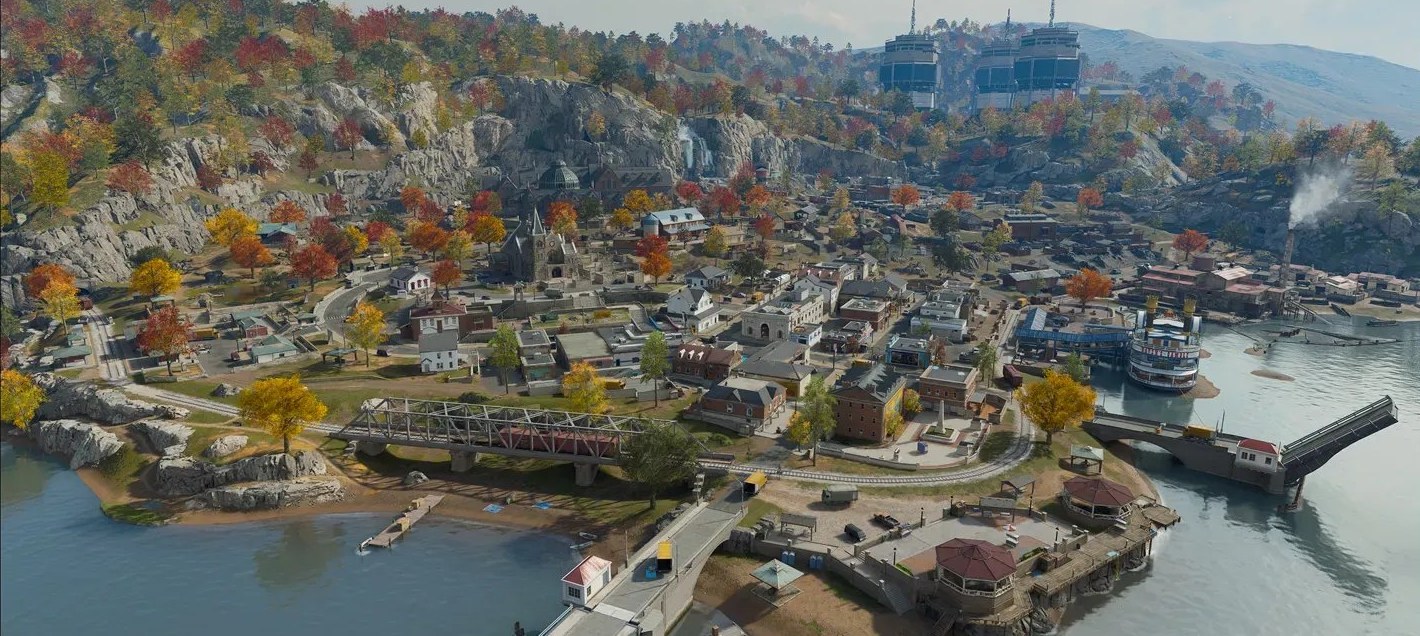 Haven's Hollow en Warzone — vista general del pueblo