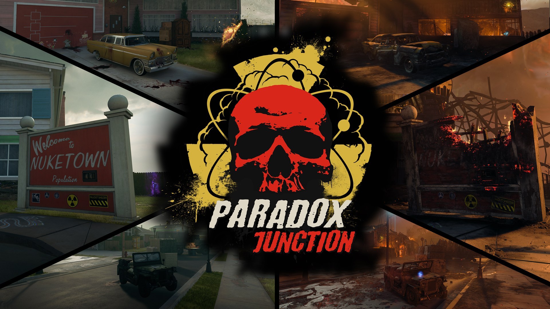 Paradox Junction en Black Ops 7 — vista del mapa