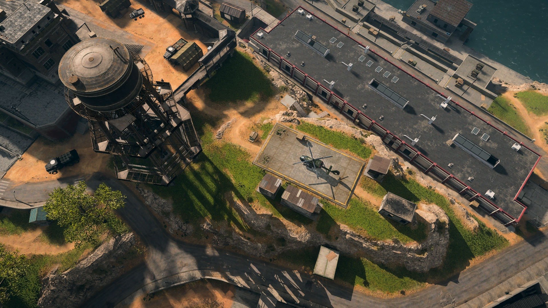 Rebirth Island en Warzone — vista de la isla de Resurgimiento